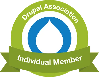 Drupal Association Individual Member badge